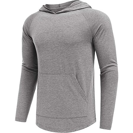 PINSPARK Men's Lightweight Pullover Hoodie Sweatshirt (Various) $7
