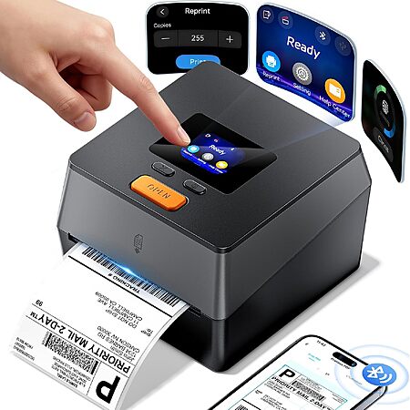 Phomemo D420D 4x6 Bluetooth Thermal Shipping Label Printer