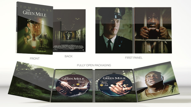 The Green Mile Diamond Luxe 15th Anniversary Edition (Blu-ray) $6.95 + $4 S/H @ Hamilton Book