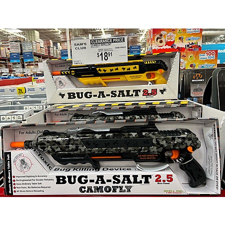 YMMV Sam’s Club Bug-A-Salt 2.5 $18.91 - 2023-10-01