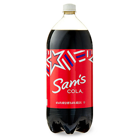 Sam's Cola, 2 Liter Bottle at Walmart $1 - 2025-11-09