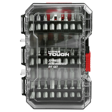 Hyper Tough 37-Piece Screwdriver Bit Set with Case $7 - 2025-12-02