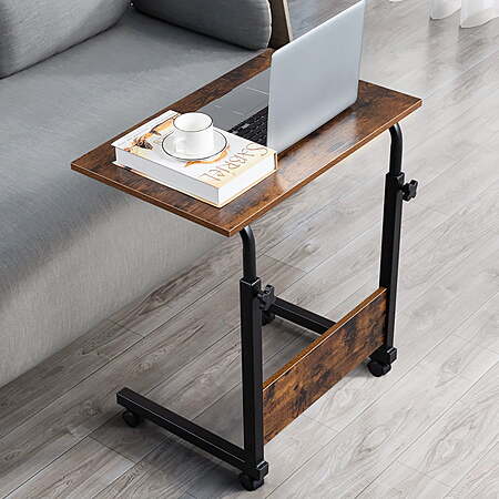 23.6" x 15.7" Ktaxon Adjustable Height Standing Desk Stand w/ Mobile Casters $25 + $10 Shipping