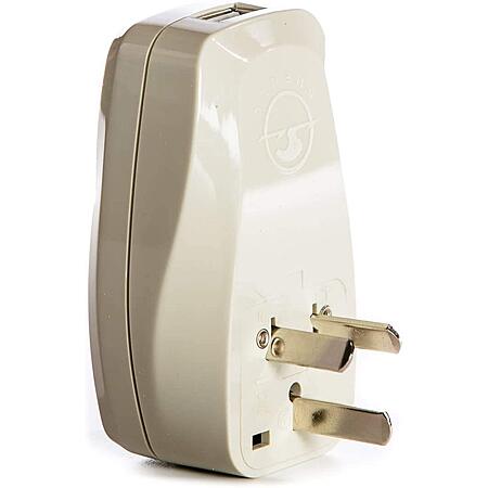 OREI 3 in 1 Australia/NZ Travel Adapter Plug with USB
