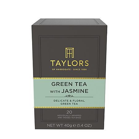Taylors of Harrogate Green Tea with Jasmine Tea Bags, 20ct
