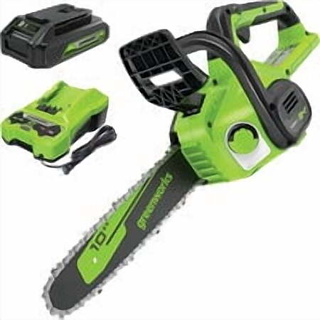Greenworks 24V 10" Chainsaw Kit