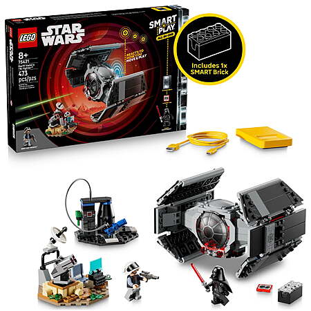 LEGO Star Wars SMART Play: Darth Vader’s TIE Fighter, 75421 + $12 Walmart Cash