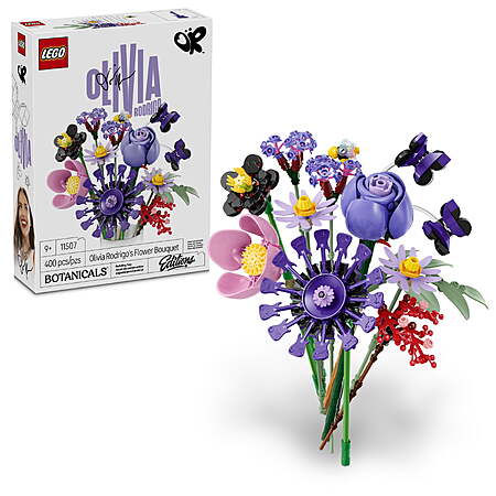 [+$7.50 WM Cash] LEGO Botanicals & Editions Olivia Rodrigo's Flower Bouquet, 11507