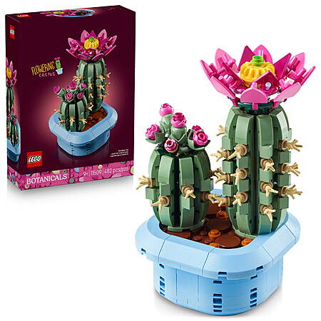 [+$6 WM Cash] LEGO Botanicals Flowering Cactus 11509