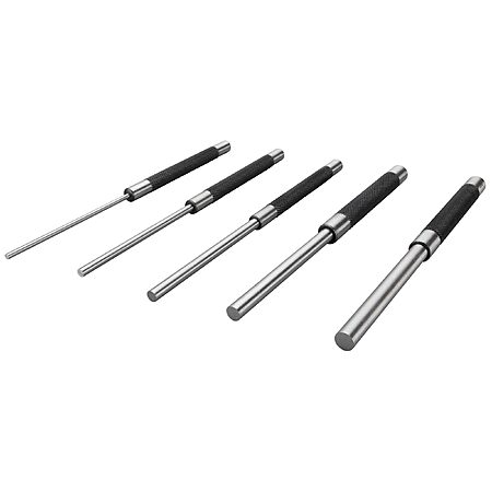 Performance Tool W758 5-Piece 8 in. Long Pin Punch Set