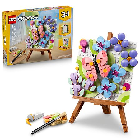 LEGO Creator 3 in 1 Floral Art Decor Painting 31390 $24
