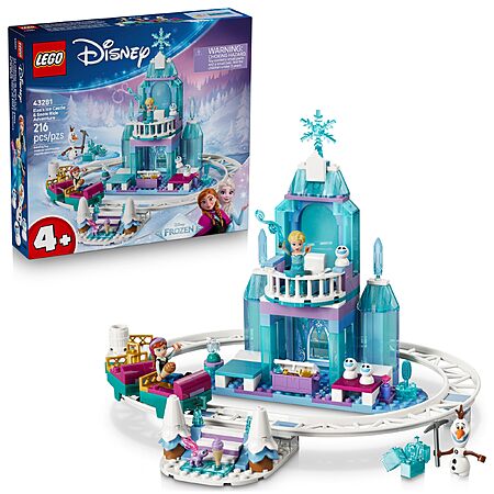 LEGO Disney Frozen Elsa’s Ice Castle & Snow Ride Adventure 43281 $39.99 ...