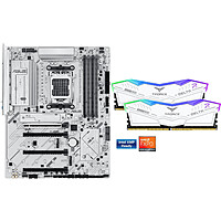 ASUS B650E MAX GAMING WIFI W AM5 ATX Motherboard + 32GB Team DDR5 6400 CL32