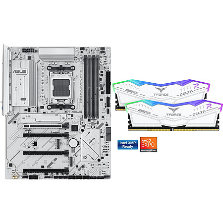 ASUS B650E MAX GAMING WIFI W - AM5 ATX Motherboard + 32GB Team T-Force Delta RGB DDR5 6400 CL32 Ram $169.99