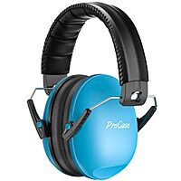 $9.49 ProCase Noise Cancelling Headphones for Kids Toddler, SNR 27dB Noise Reduction Ear Muffs, Hearing Protection Sensory Needs -Blue