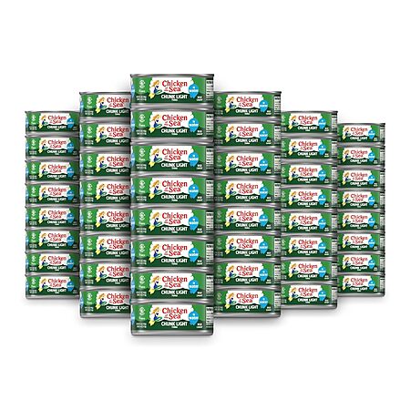 Select Accts: 48-ct 5-oz Chicken of the Sea Wild Caught Chunk Light Tuna in Water $32 w/ S&S
