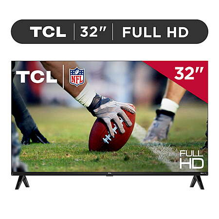 32" TCL 32S357 S3 Series 1920x1080 FHD 60Hz LED Roku Smart TV $88 + Free Shipping