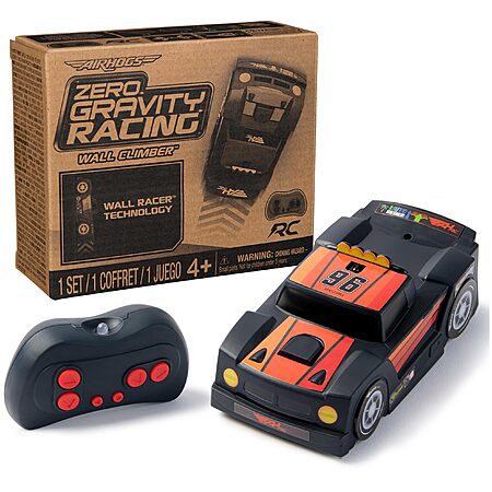 $14.77*:Air Hogs, Zero Gravity Racing Wall Climber, USB-C Rechargeable ...