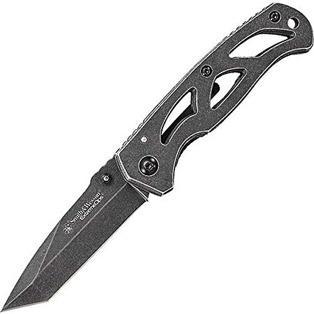 $10*: Smith & Wesson ExtremeOps CK404 6.23in High Carbon S.S. Folding Knife with 2.65in Tanto Blade and Stainless Handle