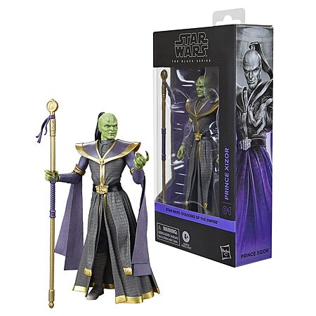 $12.85*:STAR WARS The Black Series Prince Xizor, Shadows of The Empire Premium Collectible 6 Inch Action Figure at Amazon