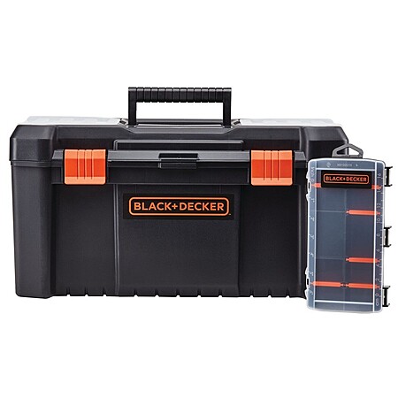 $9.99*:Black & Decker BDST60096AEV 10-Compartment 16" Toolbox & Organizer New at ebay