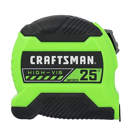 CRAFTSMAN High-Visibility Tape Measure 25 FT (CMHT38225LW) $5.99 at Amazon.com (1 replies)