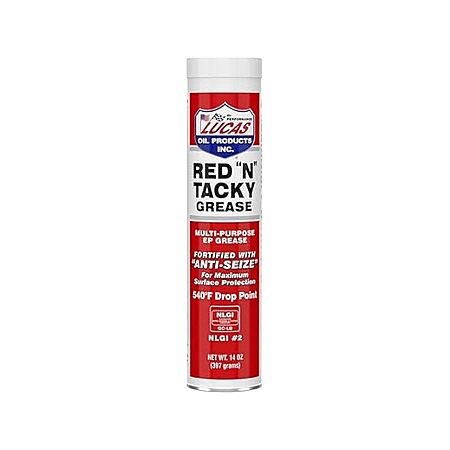 14-Oz. Lucas Oil Red 'N' Tacky Grease $2 + Free S/H for Prime Members