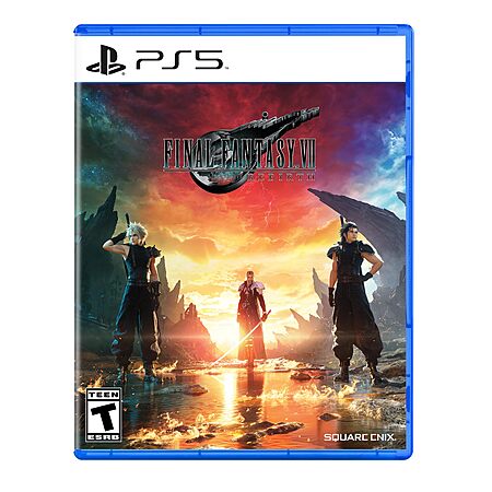 Final Fantasy VII Rebirth (PS5) w/ Controller Skin $25