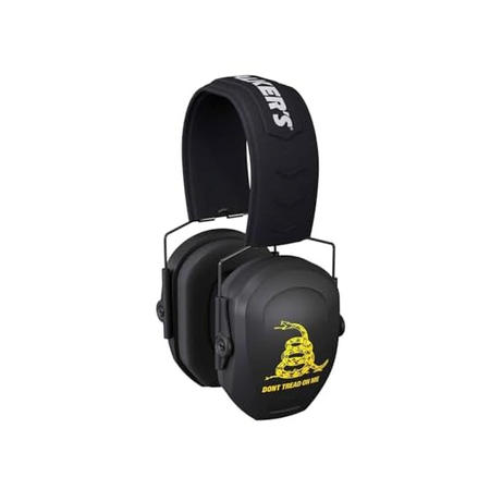 Walkers Razor Slim Passive Ear Muff (Black/Yellow)