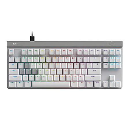 $127.49: Logitech G515 Rapid TKL – Wired Gaming Keyboard, Low-Profile Analog Switches, Rapid Trigger, USB-A, Ultra-Slim, White at Amazon