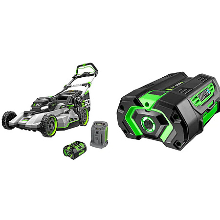 EGO Power+ 800 21" 56V Self-Propelled Mower + 7.5 Ah & 5 Ah Battery Kit