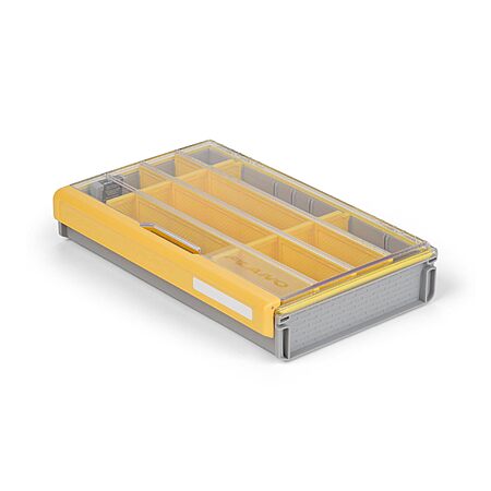 $25.1: Plano Edge Flex 3700M Tackle Storage, yellow/gray at Amazon