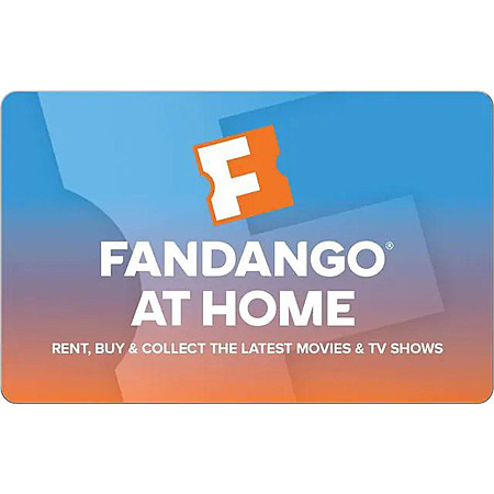 $25 Fandango at Home Gift Card (Email Delivery)