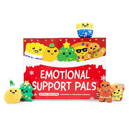 Emotional Support Plush Advent Calendar w/ 25 Mini Plushies $9.46 + Free Shipping w/ Prime or on $35+
