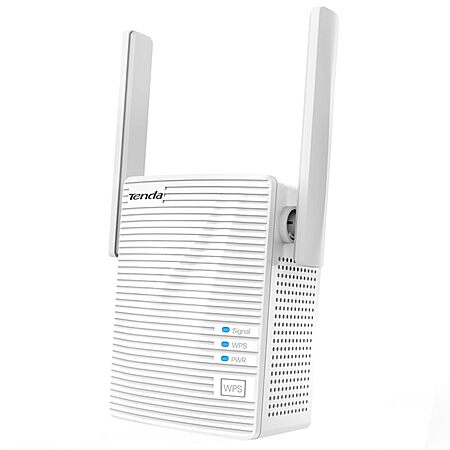 $9.77: Tenda AC1200 WiFi Range Extender – Dual Band 1200Mbps, Gigabit LAN, WPS, White at Woot!