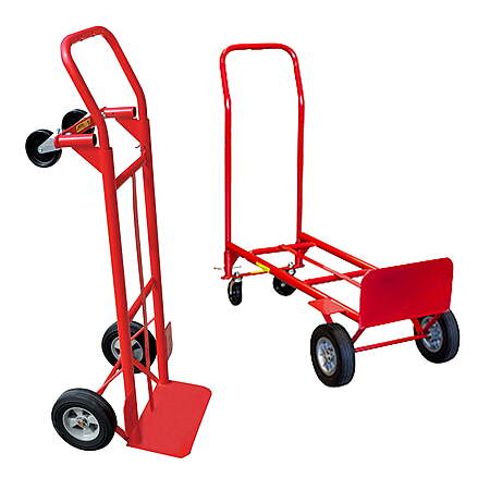$76: Milwaukee 2-in-1 Convertible Hand Truck (600 lb. Capacity) + Free S&H at Walmart.com
