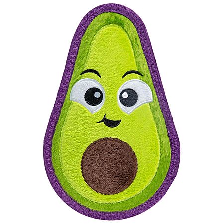 $2.9: Outward Hound Tough Skinz Durable Squeaky Dog Toy with Two Tough Layers, Avocado, Green, Medium at Amazon
