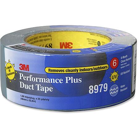 3M Performance Plus Duct Tape 8979 – Slate Blue Heavy Duty Tape(12 Rolls) $10.36 + Free Shipping w/ Prime or on $35+
