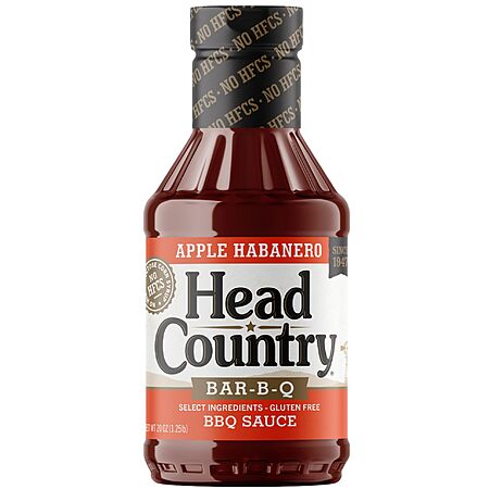 20-Oz Head Country BBQ Sauce (Apple Habanero) $2.95