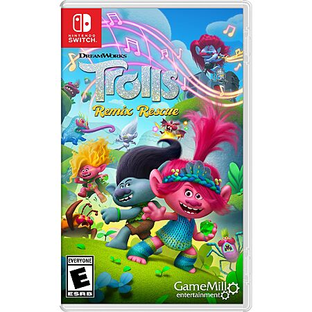 Trolls Remix Rescue - Nintendo Switch $13.5 + Free Shipping w/ Prime or on $35+