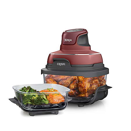 $134: Ninja Crispi 4-Qt 3-in-1 Glass Air Fryer – Air Fry & Recrisp, Dishwasher Safe, 4 Colors at Walmart. FS