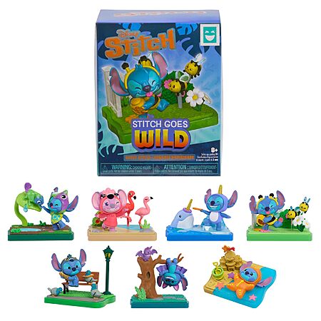 3" Disney Stitch Goes Wild Scene Setters Blind Box Figure $3.92 + Free Shipping w/ Prime or on $35+