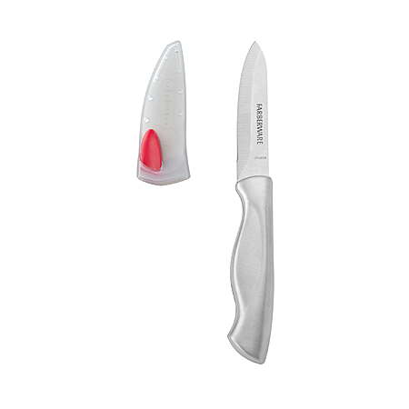 $5.97: Farberware Edgekeeper Classic 3.5-inch Stainless Steel Paring Knife with Self-Sharpening Sleeve at Walmart.com