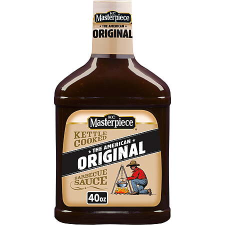 40 fl oz KC Masterpiece Original Barbecue Sauce $3.48 + Free S&H w/ Walmart+ or on $35+