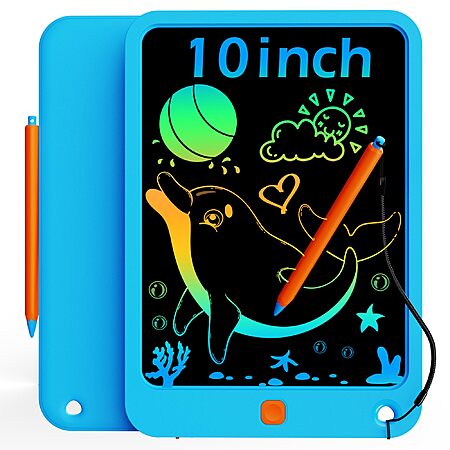 10 Inch KOKODI LCD Writing Tablet for Kids (Blue) $$6.38 + Free Shipping w/ Prime or on $35+ at Amazon