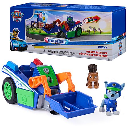 PAW Patrol Rocky Rescue Recycler Vehicle w/ 2 Figures $9.08 + Free Shipping w/ Prime or on $35+