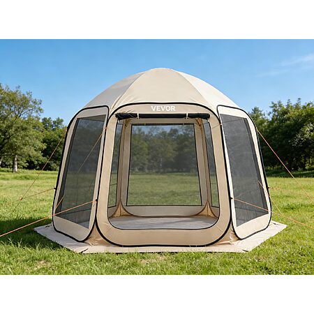 VEVOR 10 x 9.2 FT Pop Up Screen House Tent $85.90 + Free Shipping at Amazon