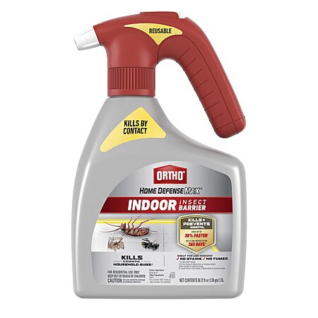 [S&S]1.5L Ortho Home Defense Max Indoor Bug Spray with Battery Sprayer $11.37 + Free Shipping w/ Prime or on $35+ at Amazon