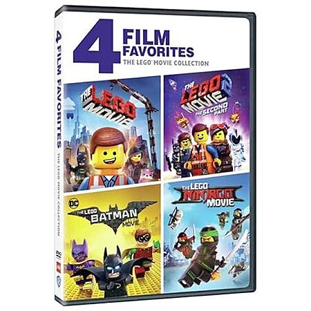 LEGO Movie 4-Film Collection(DVD) $5 + Free Shipping w/ Prime or on $35+ orders