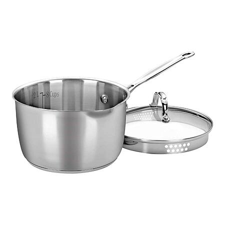 [AC]Cuisinart 7193-20P Chef's Classic Stainless 3-Quart Cook and Pour Saucepan with Cover $38.39 + Free S&H at Amazon